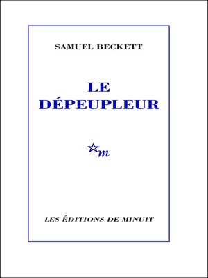 cover image of Le Dépeupleur